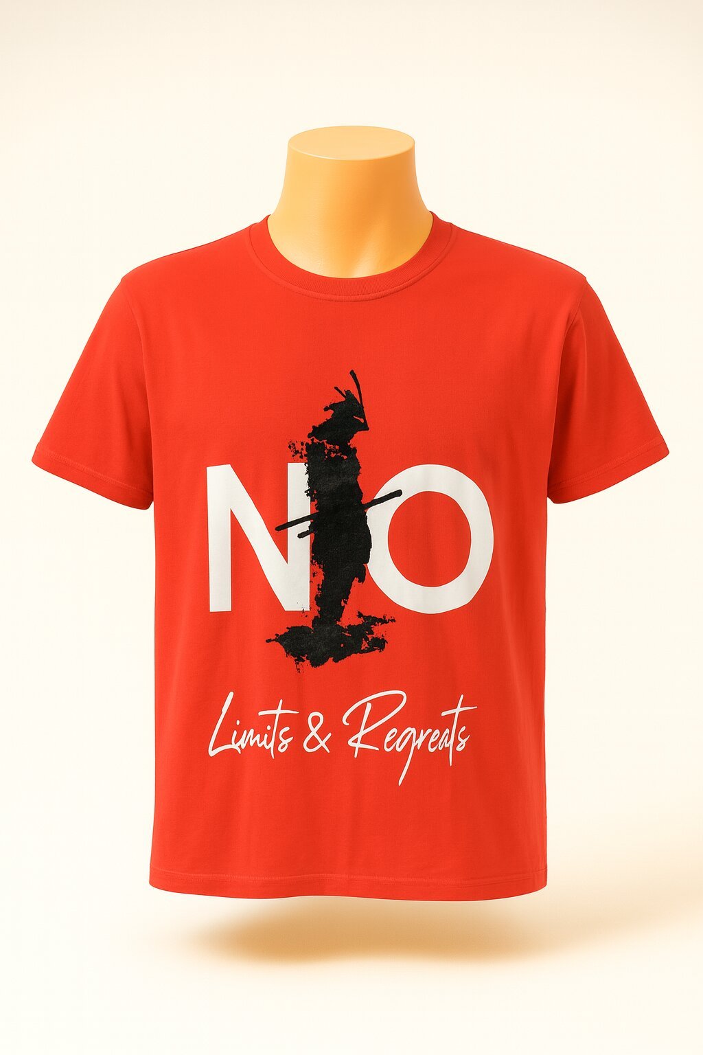 No Limits Printed Tshirt - Cardinal